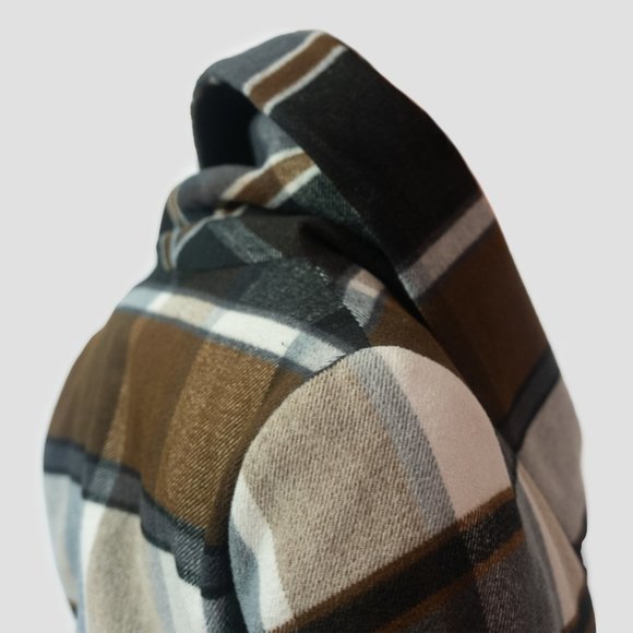 Chicwish Women's Plaid / Checkered Wrap Coat with Turn-Down-Shawl Collar - Picture 5 of 11